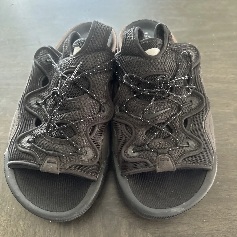 Nike Offline 2.0 Retro Brown Black CZ0332-001 Men's Sandal Mule Slides Size 10.5